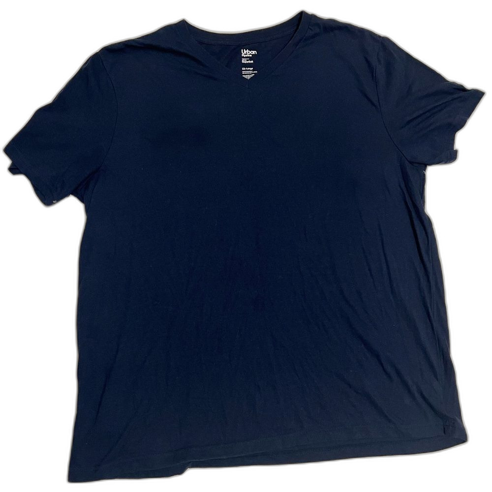 NEW Urban Pipeline Blue Short Sleeve V Neck Tee